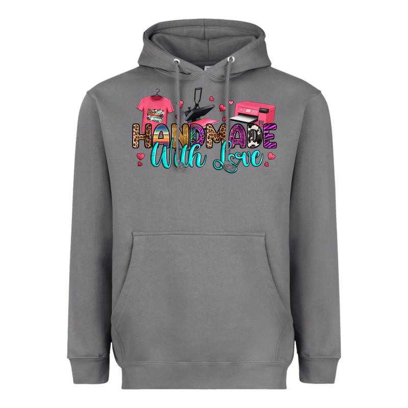 Handmade With Love Heavyweight Hoodie by RanaPortraitStore | Teevron