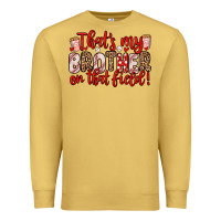 Antique Gold that s my brother on that field Premium Sweatshirt - Zillion Design Studio