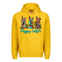 Lemon happy easter leopard cowhide turquoise cactus bunny's Premium Hoodie - JahusDesignShop