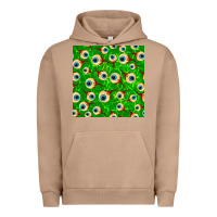Pigment Burro halloween eye balls seamless pattern Urban Hoodie - BundleAndBundleShop