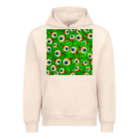 Sandshell halloween eye balls seamless pattern Urban Hoodie - BundleAndBundleShop
