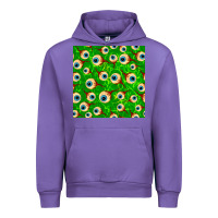 Tulip halloween eye balls seamless pattern Urban Hoodie - BundleAndBundleShop