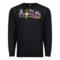 Black race with teacher Premium Sweatshirt - texasbilliewilder