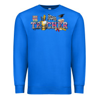 True Royal race with teacher Premium Sweatshirt - texasbilliewilder