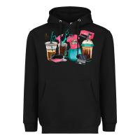 Black crafting coffee cups Heavyweight Hoodie - RanaPortraitStore
