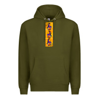 Army Green halloween gnome pen wrap Premium Hoodie - BundleAndBundleShop