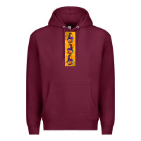 Burgundy halloween gnome pen wrap Premium Hoodie - BundleAndBundleShop