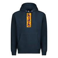 Navy halloween gnome pen wrap Premium Hoodie - BundleAndBundleShop