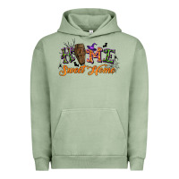 Pigment Oil Green halloween home sweet home Urban Hoodie - BundleAndBundleShop