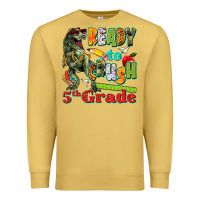 Antique Gold ready to crush fifth grade Premium Sweatshirt - texasbilliewilder