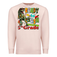 Pale Pink ready to crush fifth grade Premium Sweatshirt - texasbilliewilder