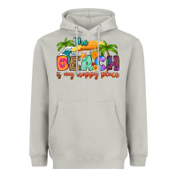 Moon Dust the beach is my happy place Heavyweight Hoodie - RanaPortraitStore
