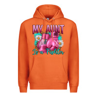 Carrot Breast Cancer My Aunt İs A Fighter Premium Hoodie - Artiststas