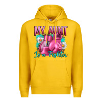 Lemon Breast Cancer My Aunt İs A Fighter Premium Hoodie - Artiststas
