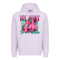 Lilac Breast Cancer My Aunt İs A Fighter Premium Hoodie - Artiststas