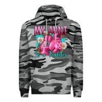Slate Camo Breast Cancer My Aunt İs A Fighter Premium Hoodie - Artiststas