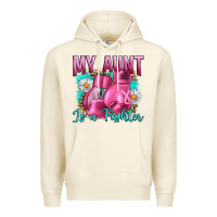 Tofu Breast Cancer My Aunt İs A Fighter Premium Hoodie - Artiststas
