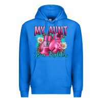 True Royal Breast Cancer My Aunt İs A Fighter Premium Hoodie - Artiststas
