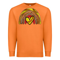 Carrot softball rainbow Premium Sweatshirt - Zillion Design Studio