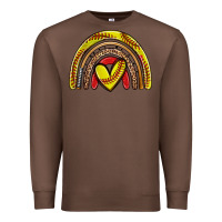 Chestnut softball rainbow Premium Sweatshirt - Zillion Design Studio