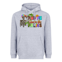 Heather Grey find me under the palms Heavyweight Hoodie - RanaPortraitStore