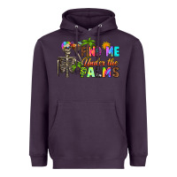 Plum find me under the palms Heavyweight Hoodie - RanaPortraitStore