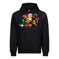 Black joy and cow christmas candies and letters Urban Hoodie - AdoDesignShop
