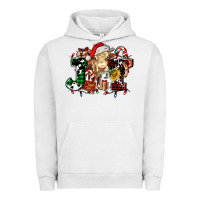 Pigment Lunar Rock joy and cow christmas candies and letters Urban Hoodie - AdoDesignShop