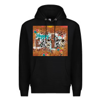 Black happy easter cross Premium Hoodie - JahusDesignShop