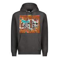 Charcoal Heather happy easter cross Premium Hoodie - JahusDesignShop