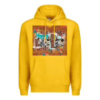 Lemon happy easter cross Premium Hoodie - JahusDesignShop