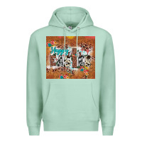 Seafoam happy easter cross Premium Hoodie - JahusDesignShop