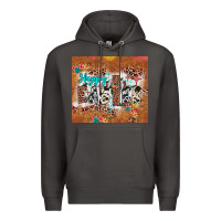 Smoke happy easter cross Premium Hoodie - JahusDesignShop