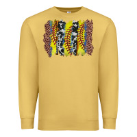 Antique Gold softball brushstroke Premium Sweatshirt - Zillion Design Studio