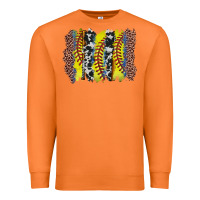 Carrot softball brushstroke Premium Sweatshirt - Zillion Design Studio