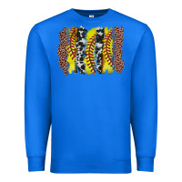 True Royal softball brushstroke Premium Sweatshirt - Zillion Design Studio