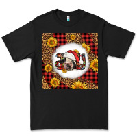 Black joy christmas cow Premium Tee - LillyAllenDesigns