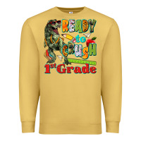 Antique Gold ready to crush first grade Premium Sweatshirt - texasbilliewilder