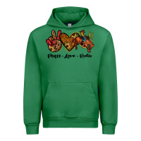 Emerald peace love rodeo Urban Hoodie - JahusDesignShop