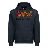 Navy peace love rodeo Urban Hoodie - JahusDesignShop