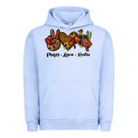 Pigment Grape Ice peace love rodeo Urban Hoodie - JahusDesignShop