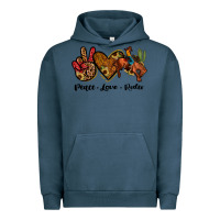 Pigment Midnight Navy peace love rodeo Urban Hoodie - JahusDesignShop