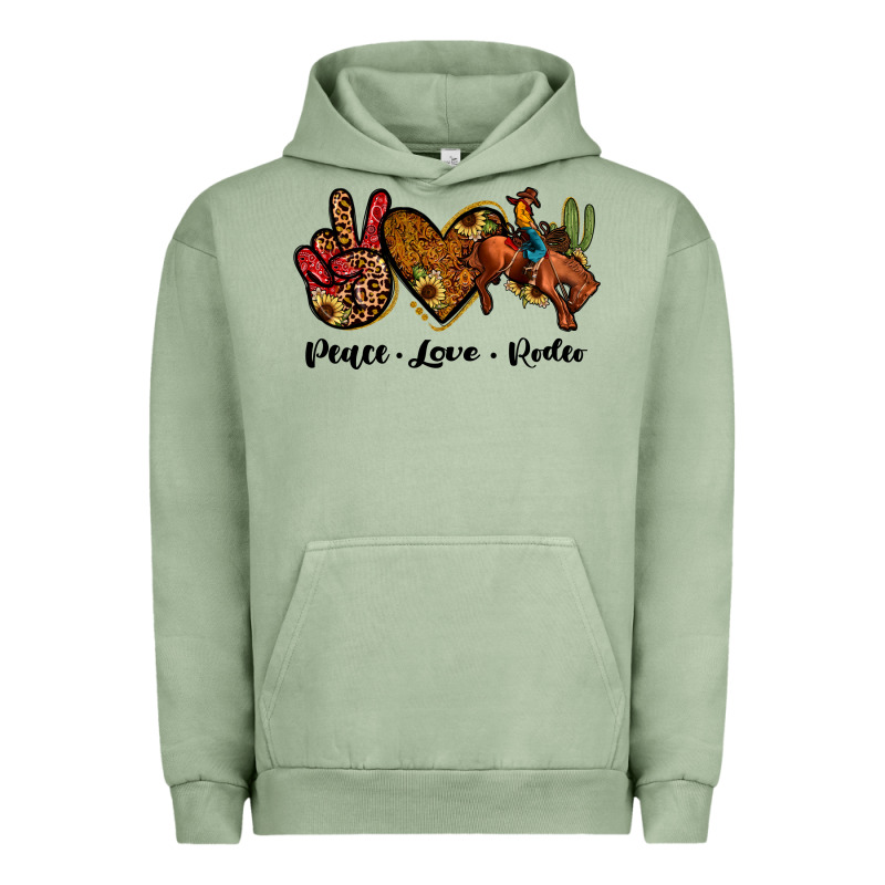 Peace Love Rodeo Urban Hoodie by JahusDesignShop | Teevron