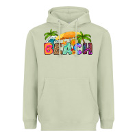 Matcha beach Heavyweight Hoodie - RanaPortraitStore