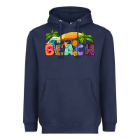 Navy beach Heavyweight Hoodie - RanaPortraitStore