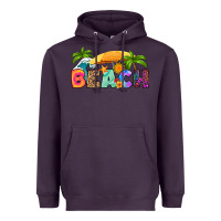 Plum beach Heavyweight Hoodie - RanaPortraitStore