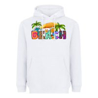 White beach Heavyweight Hoodie - RanaPortraitStore