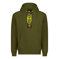 Army Green halloween gnome pen wrap Premium Hoodie - BundleAndBundleShop