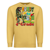 Antique Gold ready to crush fourth grade Premium Sweatshirt - texasbilliewilder