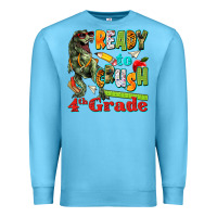Ocean Blue ready to crush fourth grade Premium Sweatshirt - texasbilliewilder